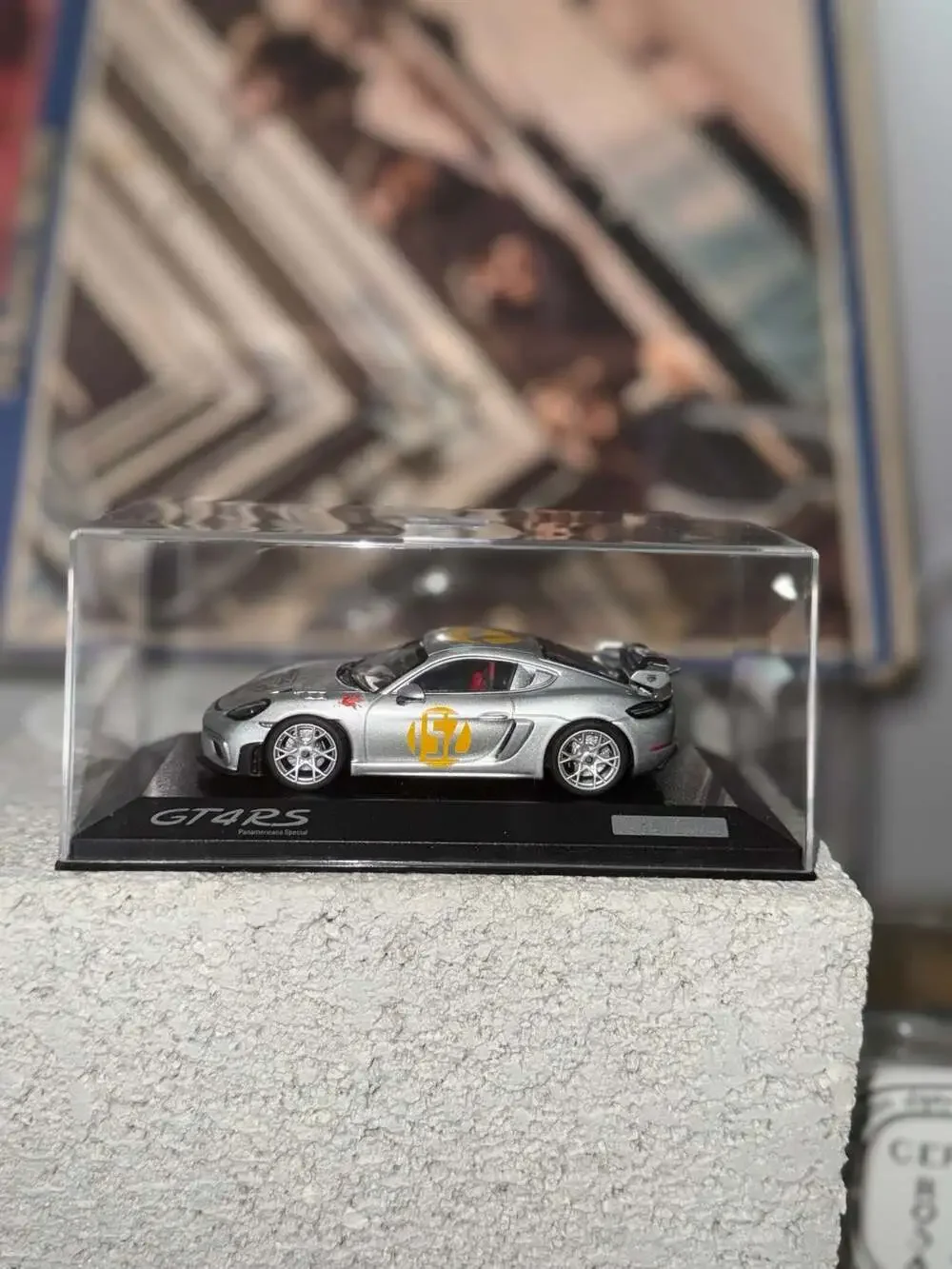 Minichamps 1:43 Porsche 718 (982) GT4 RS Panamericana Special Tribute #152 Limit